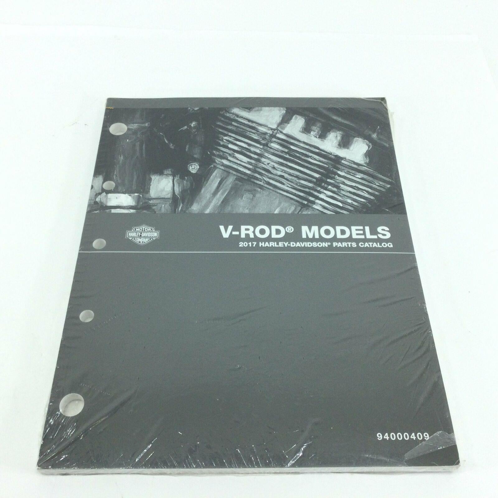 Genuine OEM Harley Davidson 2017 VROD Parts Catalog 94000409
