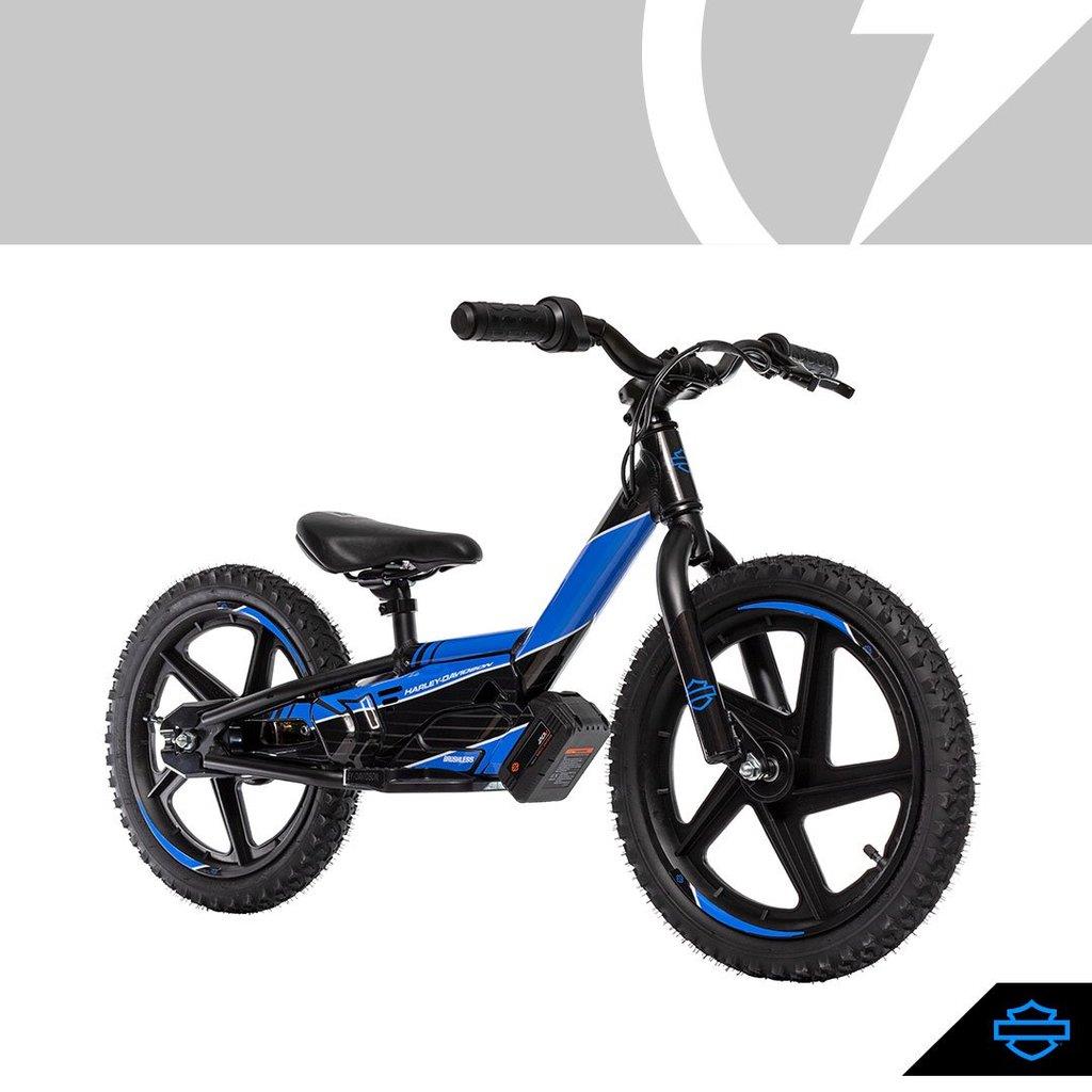 harley elektrofahrrad NEW Harley ebike IRONe Balance Bike Blue Graphics sticker Kit 610307