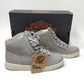 Harley-Davidson Womens Mackey 4-In Grey Motorcycle Sneaker Boots Size 7.5 D87224
