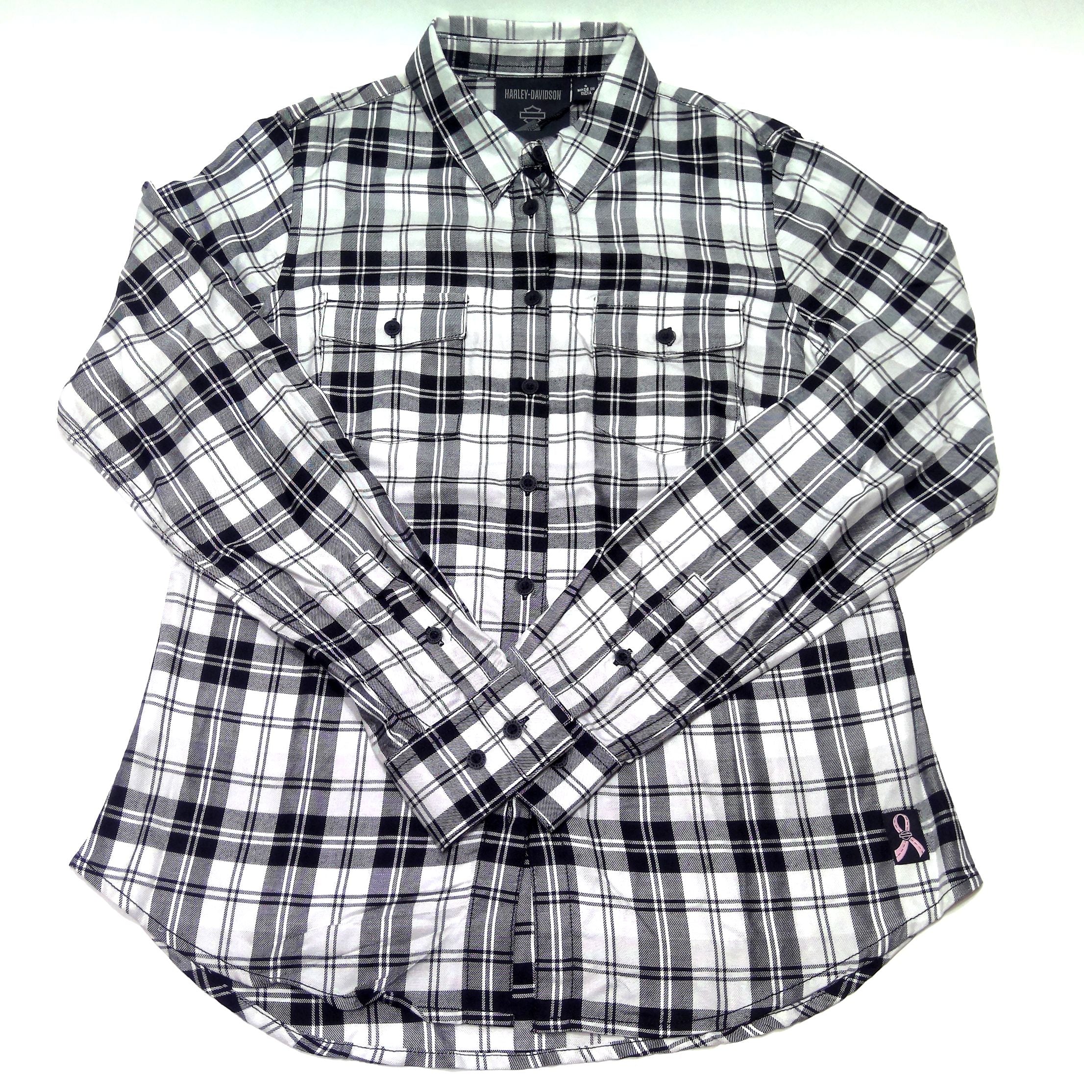 womens harley davidson flannel