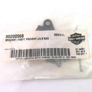 Genuine Harley Dyna Switchback Left Saddlebag Theft Prevention Bracket  90200568