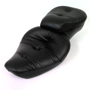 Classic Mustang 2Up Pillow Black 1991-1995 Harley Dyna FXD FXDWG Seat 75686