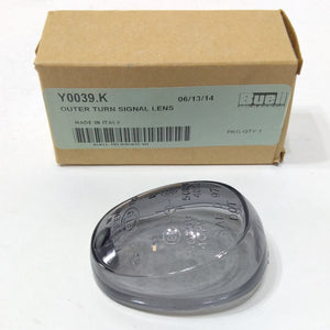 NOS Genuine Buell Outer Smoked Tail Light Lens Y0039.K