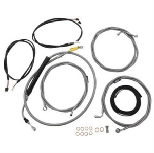 LA Choppers ABS 12"-14" Ape Hangers Plug and Play Cable Kit 0662-0909