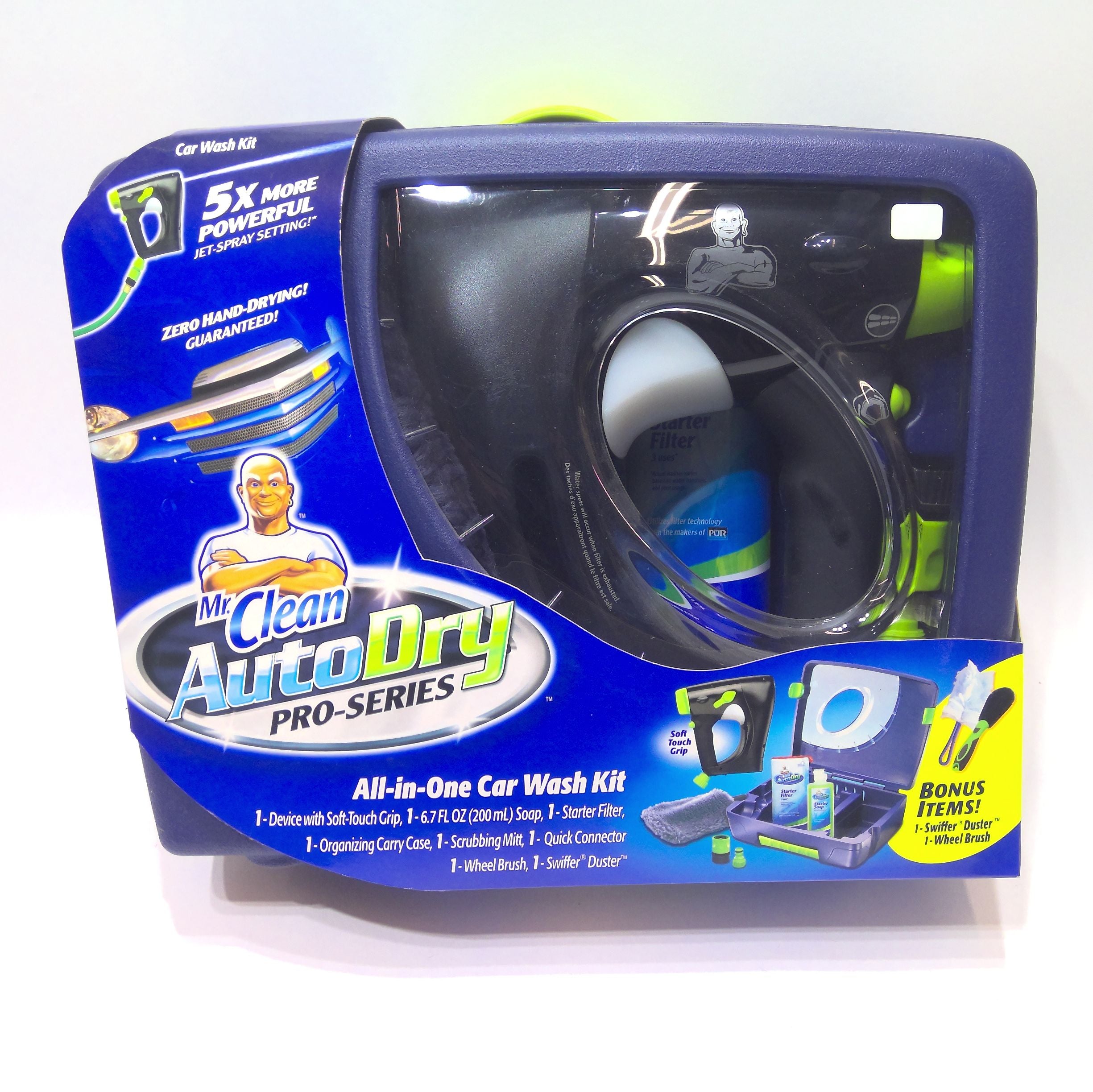 NEW Mr.Clean Auto Dry Pro-Series All-In-One Car Detail Kit