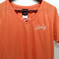 NEW Harley Womens Coral Vital Force Short Sleeve Tee Shirt Small