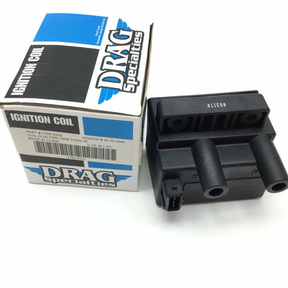Drag Specialties Dual-Fire Ignition Coil 1995-1998 Touring Black 2102-0332