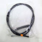 LA CHOPPERS Black Braided Cable Kit 15-17" Ape 2014UP Sportster LA-8320KT2B-16M