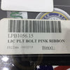 Motorcycle LICENSE PLATE BOLTS  Pink Ribbon Cancer Survivor MADE IN USA