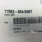 NOS Genuine Harley-Davidson Two Key Set 1984-1993 71583-85A Key Code 0022