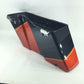 NEW Genuine Harley 2013 CVO TRIBAL ORANGE DARK SLATE Saddlebag Bottom 90200386DQ