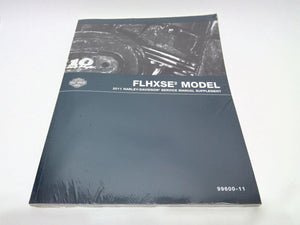New Genuine Harley 2011 FLHXSE2 Service Manual Supplement 99600-11