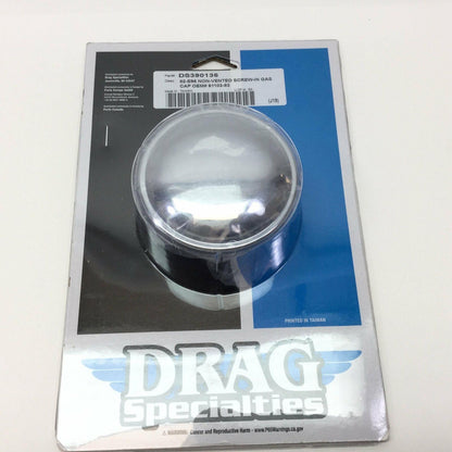 Drag Specialties Non Vented SCREW-IN GAS CAPS Dyna Touring Softail DS390136