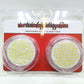 Letric Lighting 1157 Dual White Amber LED Turn Signal 2" Harley Bullet LLC-D7SWA