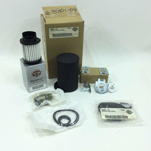 New Genuine Harley FXR Definitives Filtration System Texture Black OEM 63801-07