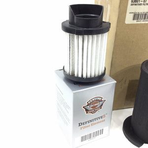 New Genuine Harley FXR Definitives Filtration System Texture Black OEM 63801-07