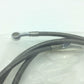 Burly Brand Braded 71" Upper ABS Brake Line hose Harley 15"-17" Apes 04-002C+9