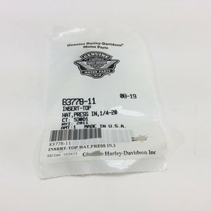 NOS Genuine Harley Davidson 2013 Up Trike Press In Top Hat Insert 83778-11