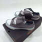 NEW Harley-Davidson® Kid's Rascal Grey Low-Cut Grey Athletic Sneakers Sz 1