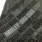 NEW Harley Womens Wordy H-D Name Rhinestones Charcoal Sleeveless Tank Small
