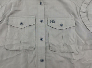 NEW Harley Womens Rayon Sleevless Button Up Shirt Small 96385-16VW/000S