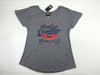 NEW Harley-Davidson Women's Flying High Dolman Gray T-Shirt Small
