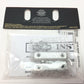 NOS Genuine HARLEY 50500940 Dominion BRUSHED ALUMINUM FOOTPEG TRIM 50500940