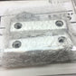 NOS Genuine HARLEY 50500940 Dominion BRUSHED ALUMINUM FOOTPEG TRIM 50500940