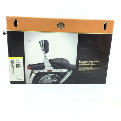 NEW Harley 2004-2021 Sportster Chrome Adjustable Backrest Side Plates 52300116