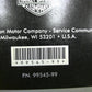 USED HARLEY 1999 FLT POLICE PARTS CATALOG 99545-99