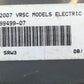 Genuine Harley 2007 V-Rod VRSC Models Electrical Diagnostic Manual 99499-07