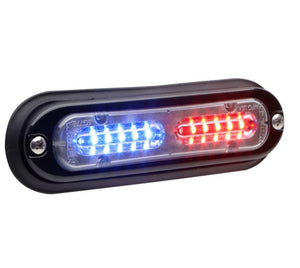 Whelen Eng TLIJ ION T-Series Strobe Split Color Red Blue Harley Light Police
