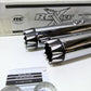 NEW RCX FATBOY 3.0" MUFFLER Harley Fatboy EXCALIBUR ECLIPSE TIPS RCX215C-20E