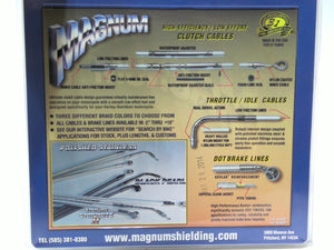 Magnum 66" Black Pearl Hydraulic Clutch Line Black 180 M22158 41166