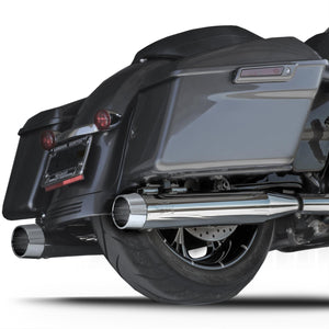 NEW Chrome RC Components 4" Slip on Muffler 1995-2016 Harley Touring RCX102C-04C