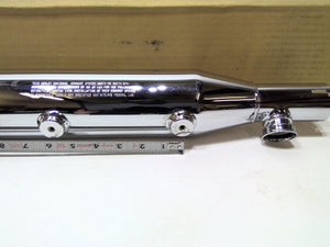 New Genuine Harley 2000-05 Softail FLSTC FXST Right Slash Cut Muffler 80376-00