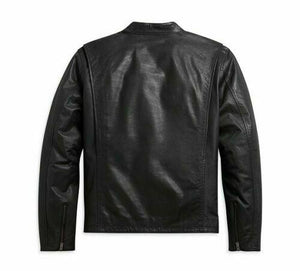 NEW Mens Harley Davidson Cafe Racer Leather Jacket 2XL 97001-21VM/O022L