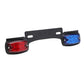 Whelen Harley 2014-2022 Touring M2 Series License Plate Bracket w/LED's M2KTHD1