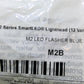 Whelen Harley 2014-2022 Touring M2 Series License Plate Bracket w/LED's M2KTHD1
