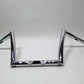 Fat Baggers 1-1/4" Pointed Top Handlebar 10" Chrome Harley '13 Up FLTR 0601-4762