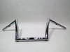 Fat Baggers 1-1/4" Pointed Top Handlebar 10" Chrome Harley '13 Up FLTR 0601-4762