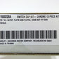 NEW Genuine Harley 2016-2020 FLHTK and FLHTKL Chrome Switch Cap Kit 71500228A