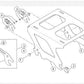 New Genuine Harley Docking System Latch Lever Kit-Right Chrome 52300493