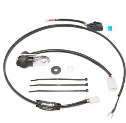 NEW Powerlet Power Outlet Kit 1991 Up Harley Davidson Black PKT-026-B