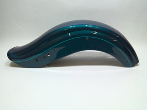 NOS Genuine Harley Dyna WG Rear Fender Luxury Teal W/Pin Stripe 59918-04BJO