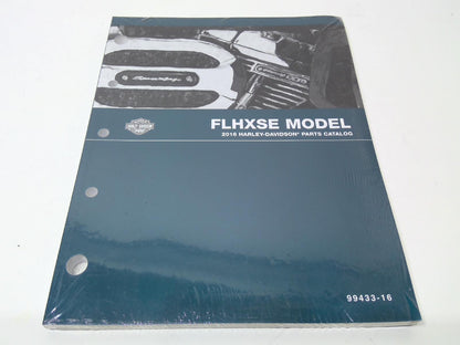 New Genuine Harley Manual 2016 FLHXSE MODELS PARTS CATALOG 99433-16