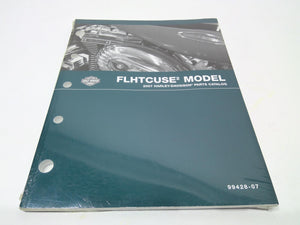 New Genuine Harley 2007 FLHTCUSE2 PARTS CATALOG 99428-07