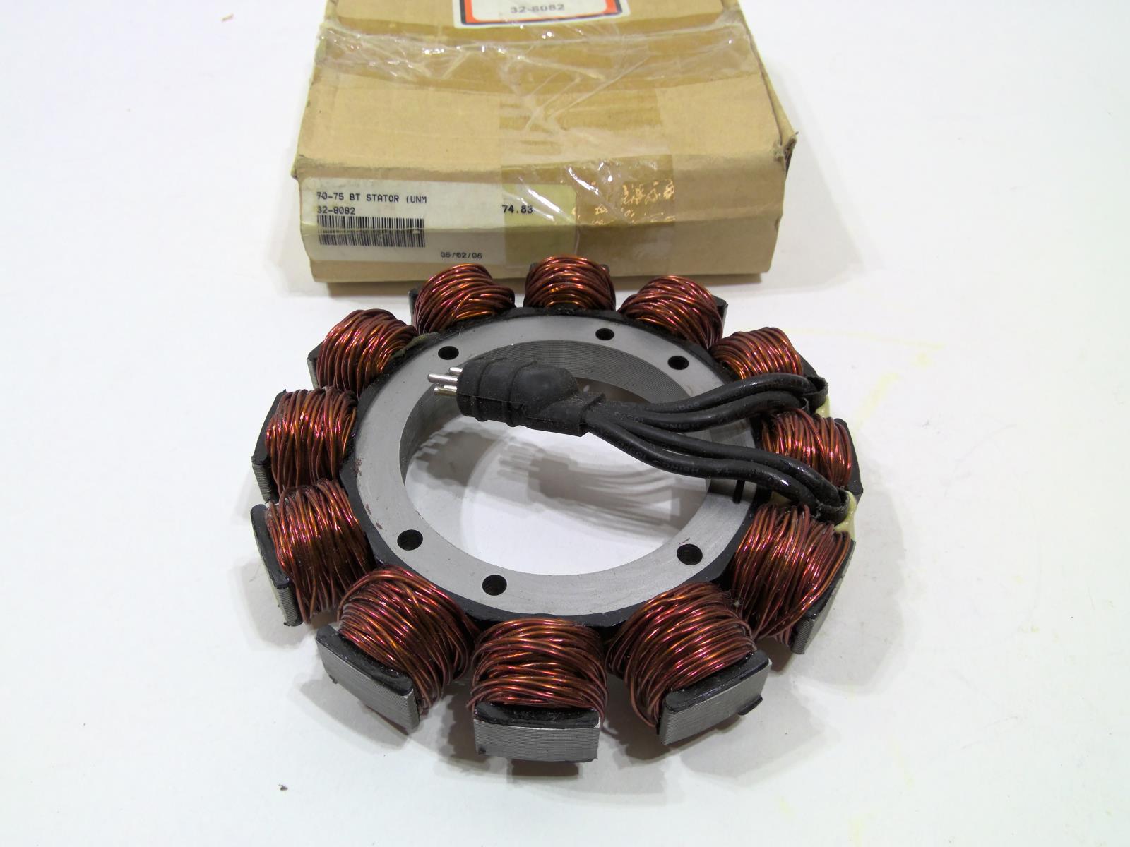 V-Twin Gary Bang 4 Pin 18a 4 Pin Stator 1970-1975 Big Twin 29965-70 32