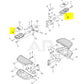 New Genuine Harley 2004 and Up Touring FOOTPEG PASSENGER 50345-04