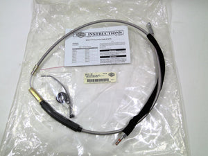 New Genuine Harley Stainless Steel Clutch Cable 60.69" 56413-03